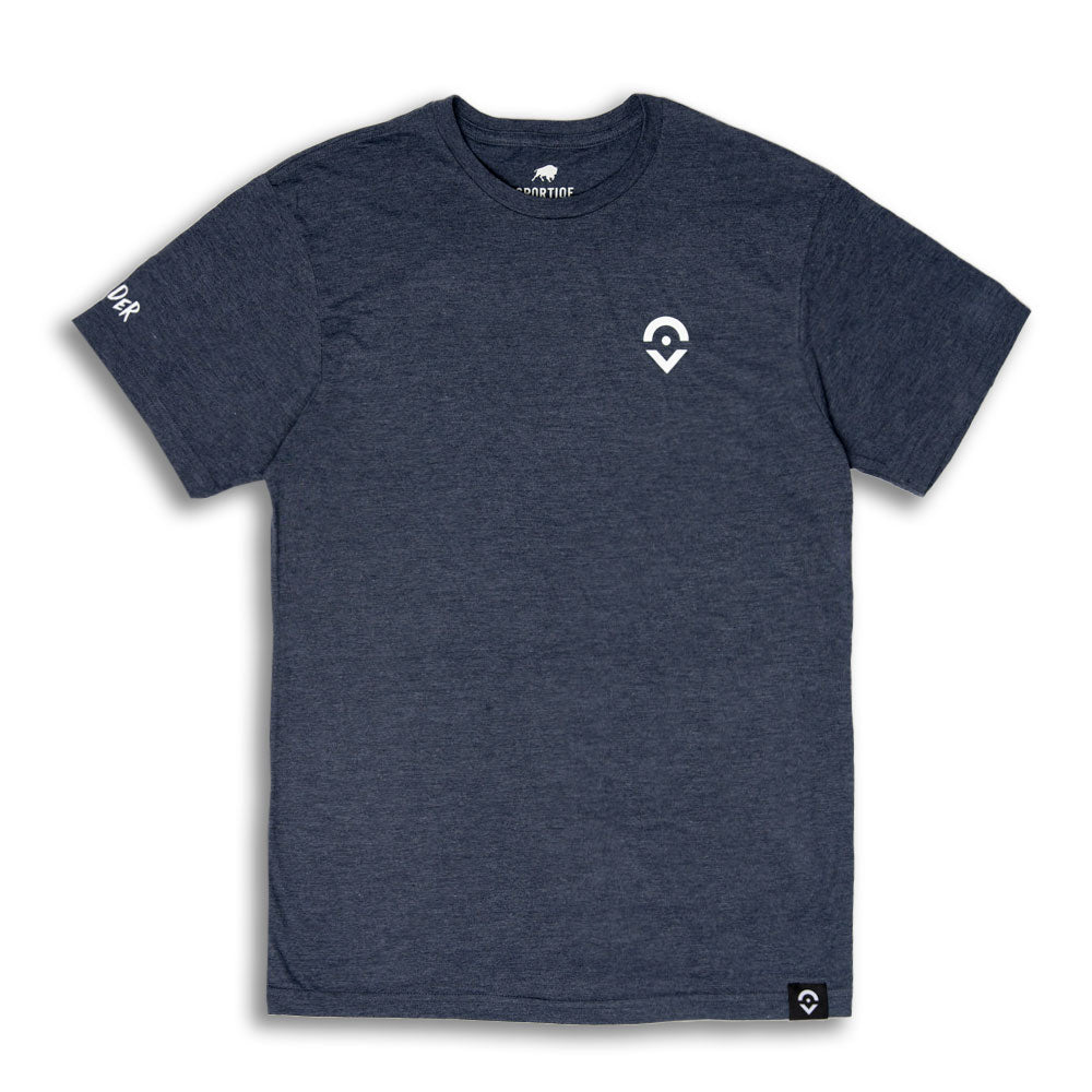 The Location Tee - Blue