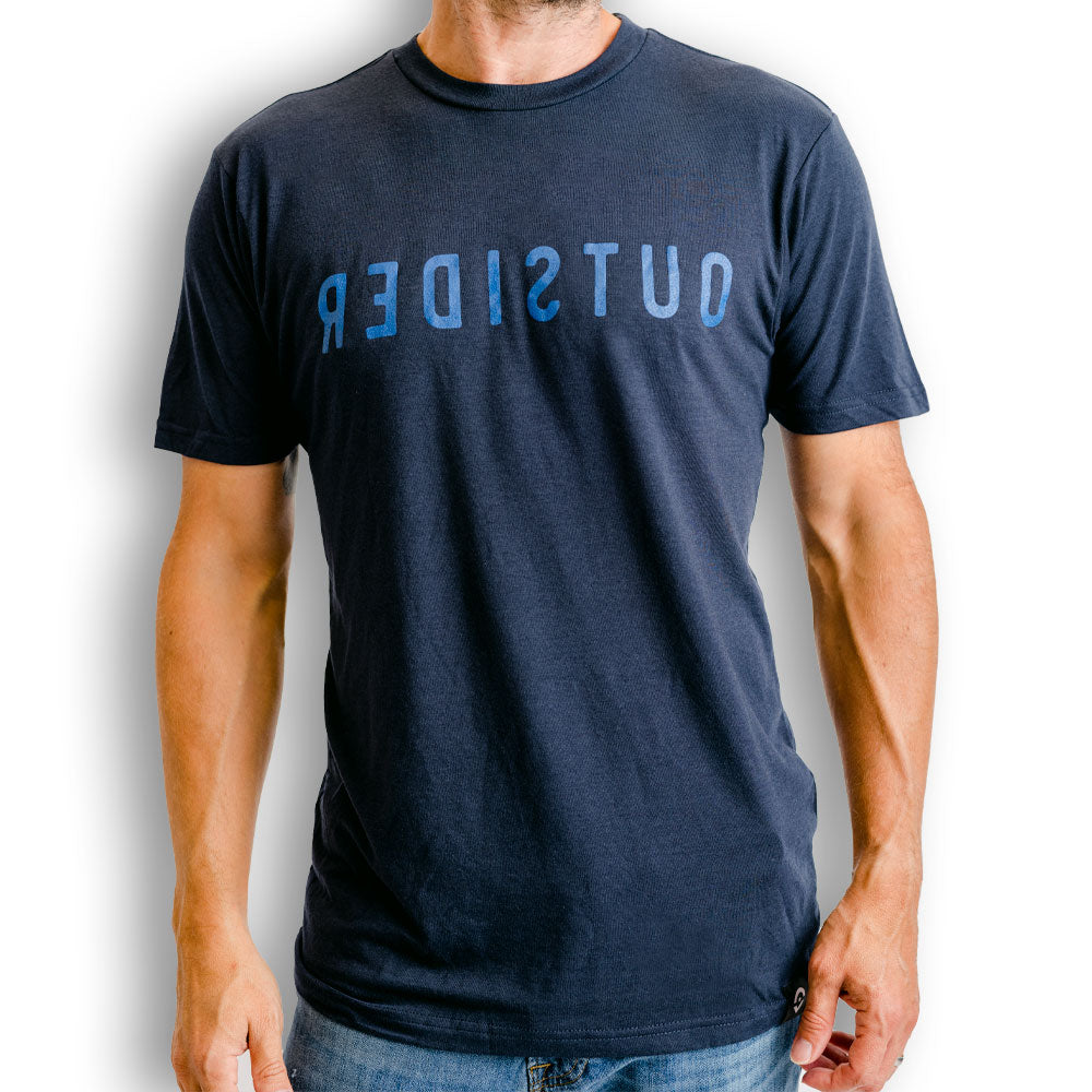 The Backwards Tee - Navy - Image 2